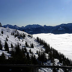 Blick von der Biwakschachtel (Hochwiesen) Richtung östliches Gailtal (Tillian M.)